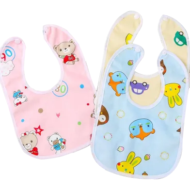 Best Quality Baby Neck Bib for 3 to 7 Years - 1Pc - Any Color and Design - CN - Rokomari product